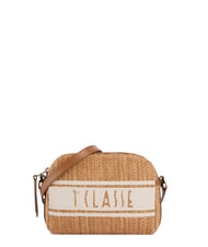 ALVIERO MARTINI PRIMA CLASSE RAFIA COAST Geantă de umăr mini TUTUN - Genți femei - 1