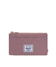 HERSCHEL OSCAR Portcard plat cu portofel pentru monede ROSE ASH - Portofele femei - 1