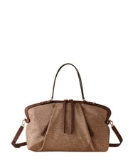 BORBONESE FRAME Geantă de portbagaj, cu curea de umăr beiger mare - Genți femei - 1