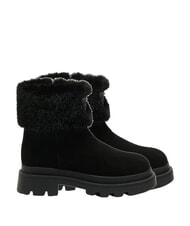 BLAUER KIMMEL Ghete de iarnă din piele BLACK - Pantofi femei - 1