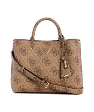 GUESS MERIDIAN 2 Geantă de m&acirc;nă, cu curea de umăr LOGO LAPTE - Genți femei - 1