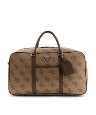 GUESS BERTA Geantă de călătorie, cu curea de umăr logo latte / maro - Genți de voiaj - 1
