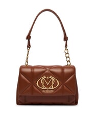 LOVE MOSCHINO EMBOSSED Geantă de umăr maro - Genți femei - 1