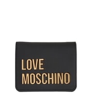 LOVE MOSCHINO BOLD LOVE Portofel mediu negru - Portofele femei - 1