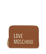 LOVE MOSCHINO BOLD LOVE Portofel mediu cu fermoar - Portofele femei