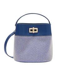 FURLA AMELIA Geantă mică tip găleată, de m&acirc;nă tonuri indigo - Genți femei - 1