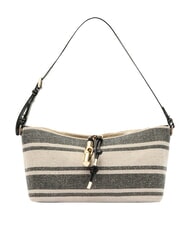 FURLA DEBBY Geantă de umăr, piele și in tonuri indigo - Genți femei - 1