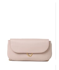 COCCINELLE DEW Geanta mica din piele ciocanita - Genți femei