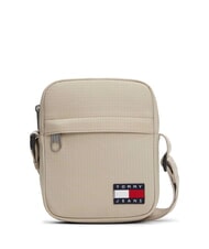 TOMMY HILFIGER TJ ESS DAILY Geantă de nailon reciclată piatră - Genți de umăr bărbați - 1