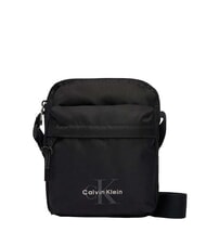 CALVIN KLEIN BOLD LOGO NYLON Geantă de umăr pe negru - Genți de umăr bărbați - 1
