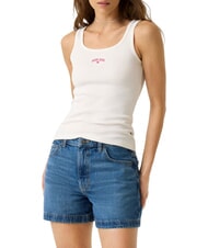GUESS JEANS EMBRO  alb de alabastru - tricou - 1