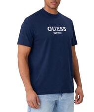 GUESS LOGO CONTRAST Tricou din bumbac smartblue - tricou - 1