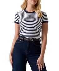 GUESS STRIPED MINI 4G LOGO Tricou cu dungi - tricou