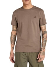 TIMBERLAND SS DUNRIVER CREW Tricou din bumbac verde deschis - tricou - 1