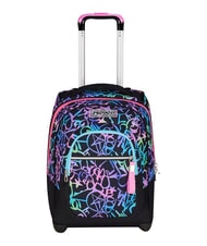 SEVEN SPRINKLING Rucsac tip troler cu 2 roți, fix fuxiafluo - Rucsacuri cu role - 1