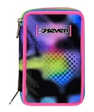 SEVEN WRITE DOWN Penar cu 3 fermoare fuxiafluo - Penare și accesorii - 1