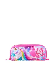 SJGANG FLYUNICORN GIRL Carcasă plic fuxiafluo - Penare și accesorii - 1