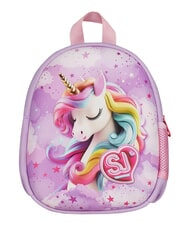 SJGANG FANCY ANIMALS Rucsac mic cu buzunar lateral violet - Rucsacuri pentru școală și timp liber - 1