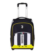 JUVENTUS MAGIC GOAL Rucsac troler Juventus, 2 roți, fix STRIPE BLACK / WHITE - Rucsacuri cu role - 1