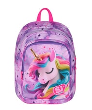 SJGANG FABLE JOURNEY Rucsac cu compartiment dublu violet - Rucsacuri pentru școală și timp liber - 1