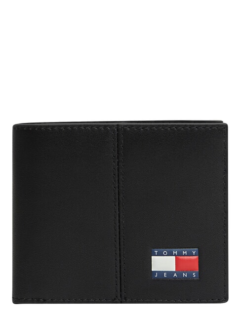 TOMMY HILFIGER TJ HERITAGE Portofel cu portofel pentru monede negru - Portofele bărbați