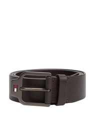 TOMMY HILFIGER TJ SCANTON Curea de piele maro inchis - Curele - 1