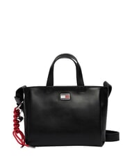 TOMMY HILFIGER TJ CITY CHARM Geantă de m&acirc;nă, cu curea de umăr negru - Genți femei - 1