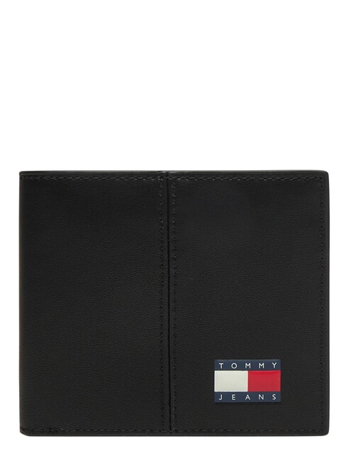 TOMMY HILFIGER TJ HERITAGE Portofel mini cu suport pentru carduri negru - Portofele bărbați