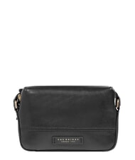 THE BRIDGE IOLANDA Geantă de umăr mini, din piele Negru de aur - Genți femei - 1