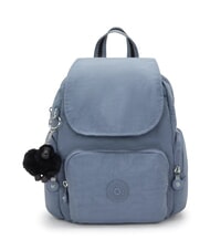 KIPLING CITY ZIP MINI Rucsac mic cu clapă piatră albastră - Genți femei - 1