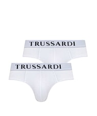 TRUSSARDI BASIC Pachet de 2 perechi de chiloți alb - Slip pentru bărbați - 1