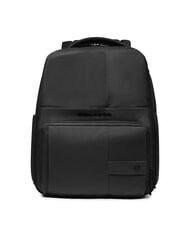 PIQUADRO WOLLEM Rucsac pentru laptop de 14" din piele mixtă negru - Rucsacuri pentru laptop - 1