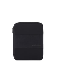 PIQUADRO BRIEF ECOLOGICA Clipboard din material reciclat negru - Husă pentru tabletă și organizator - 1