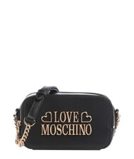 LOVE MOSCHINO LOVELY LOVE Geantă mini pentru portbagaj, cu curea de umăr negru - Genți femei - 1