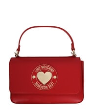 LOVE MOSCHINO CUPID Geantă mini, cu curea de umăr RED - Genți femei - 1