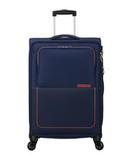 AMERICAN TOURISTER AIR WAVE Cărucior mediu, extensibil bleumarin/portocaliu - Trolere semirigide - 1