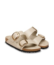 BIRKENSTOCK ARIZONA BIG BUCKLE  Sandale din piele stridie strălucitoare - Pantofi femei - 1