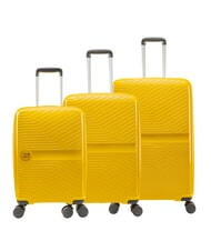 LESAC SLIDE Set Cabină + Medie și Mare extensibilă, ultra-rezistent galben deschis - Set trolere - 1