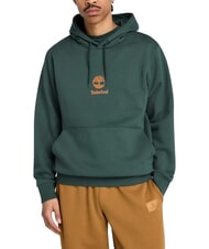 TIMBERLAND PRINT STACK LOGO Hanorac cu gluga frontoane verzi - hanorace - 1