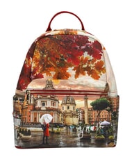 YNOT YESBAG Rucsac cu buzunar frontal Roma plouă - Genți femei - 1