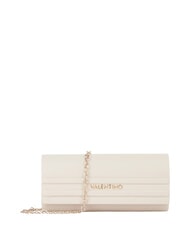 MARIO VALENTINO SOFIE Geantă de m&acirc;nă cu curea de umăr cu lanț ecru - Genți femei - 1