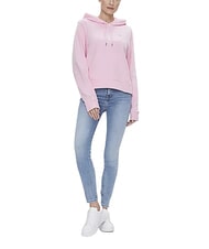 TOMMY HILFIGER TH Hanorac din bumbac, cu m&acirc;necă lungă - Hanorace pentru femei