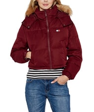TOMMY HILFIGER TH JEANS Jachetă scurtă cu puf - Jachete de puf pentru femei