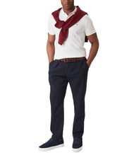 TOMMY HILFIGER TH Tricou polo cu m&acirc;necă scurtă și panglică la guler - maiou Polo