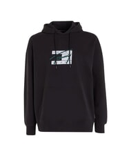 TOMMY HILFIGER TH JEANS Hanorac de bumbac negru - hanorace - 1