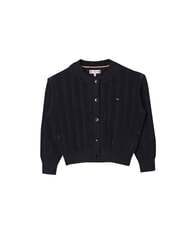 TOMMY HILFIGER TH Cardigan din bumbac cerul deșertului - Pulovere pentru copii - 1