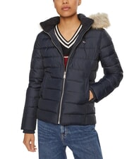 TOMMY HILFIGER TH JEANS Pilotă umplută cu puf bleumarin noapte &icirc;ntunecată - Jachete de puf pentru femei - 1