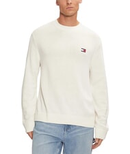 TOMMY HILFIGER TH JEANS  Pulover cu guler rotund - Pulovere pentru bărbați