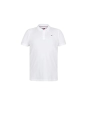 TOMMY HILFIGER TH JEANS  Tricou polo din bumbac - maiou Polo