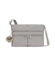 KIPLING NEW ANGIE Geantă de umăr cu buzunare multiple gri cenusiu - Genți femei - 1